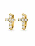 Crystalline Cross Huggies