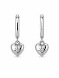 Starlit Heart Drop Huggies