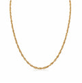 Solid 18k Gold Singapore Chain
