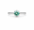 1.0 CT Alexandrite Moissanite Ring #36
