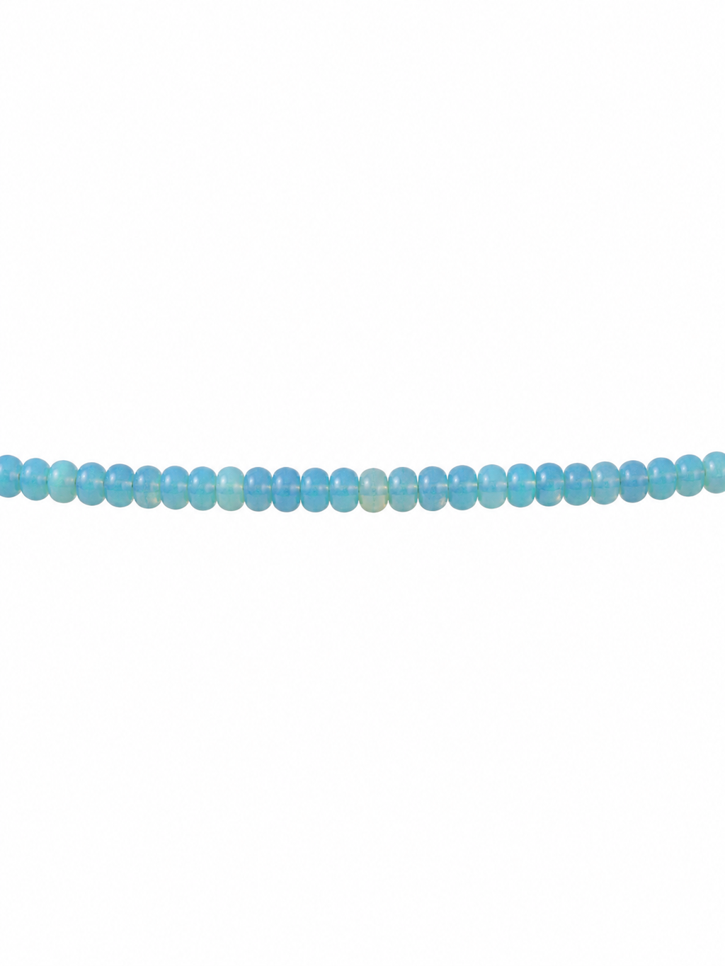 Blue Ethiopian Opal Beaded Bracelet | Custom Made To Order