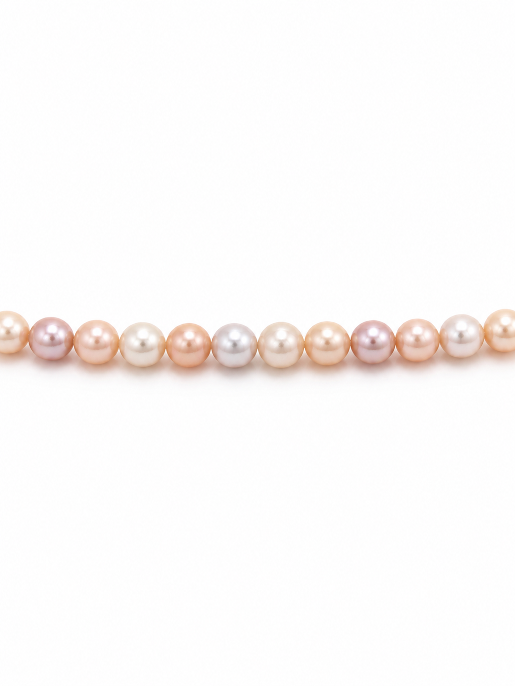 Cotton Candy Freshwater Pearl Necklace | Custom Made To Order