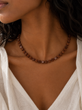 Goldstone Star Beaded Necklace | Custom Made To Order