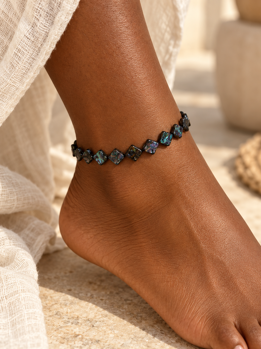 Freshwater Pearl Square Bracelet | Custom Made To Order