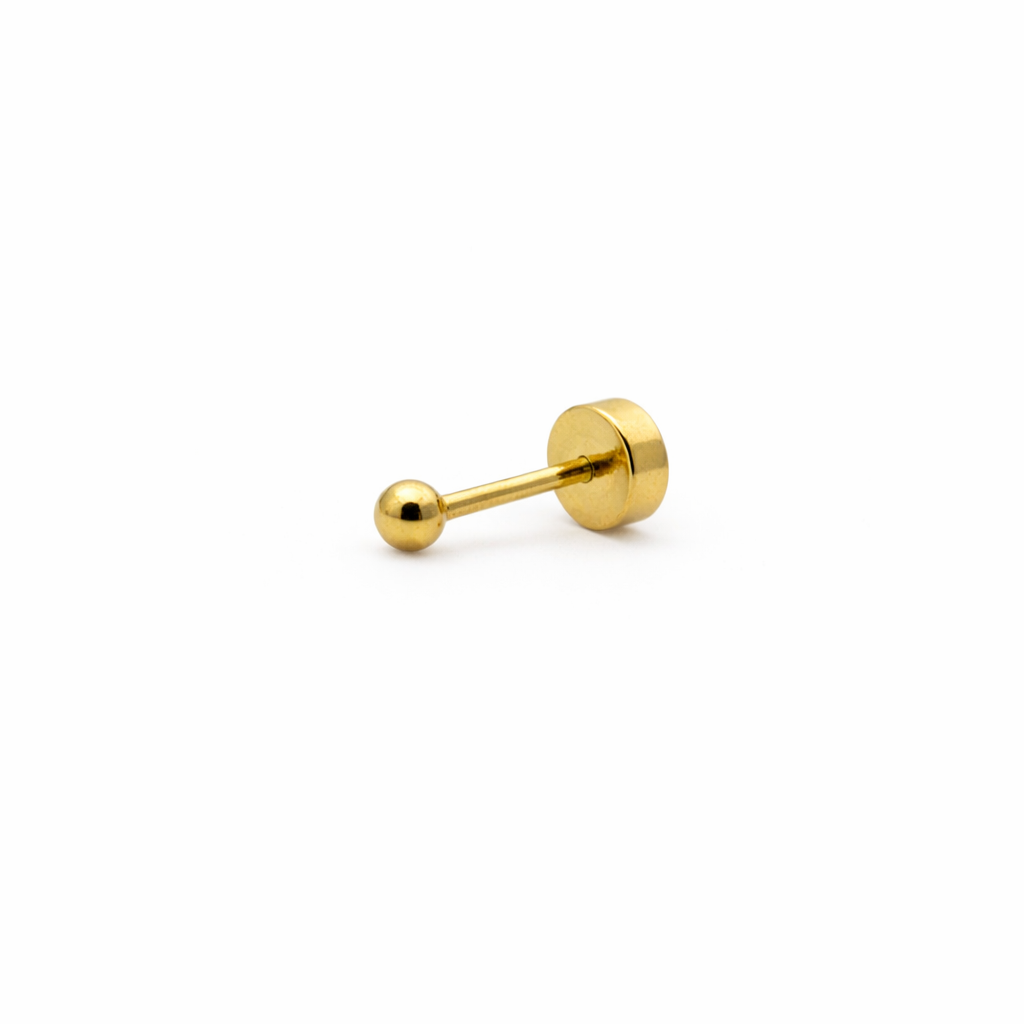 Dainty Ball Screwback Earring