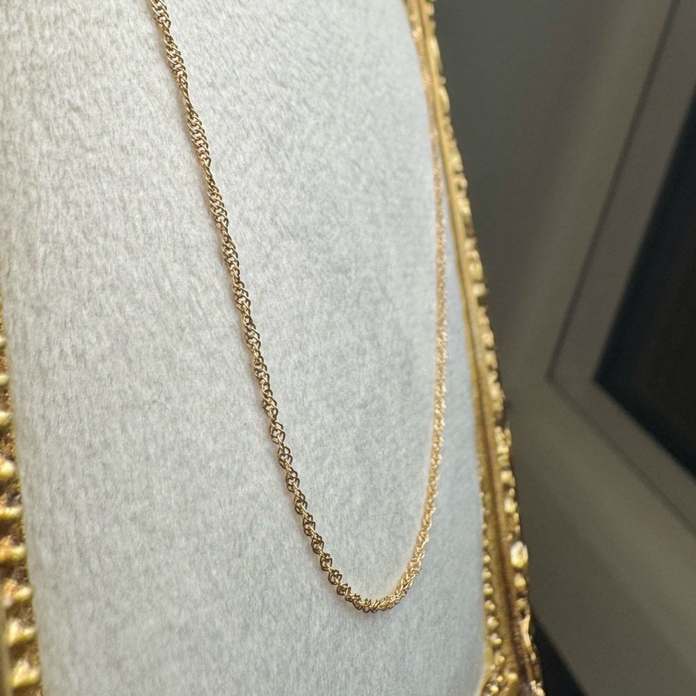 18k Solid Gold Necklace