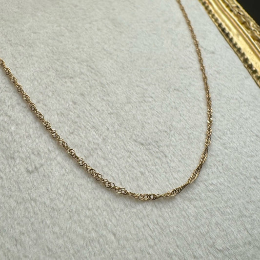 18k Solid Gold Necklace