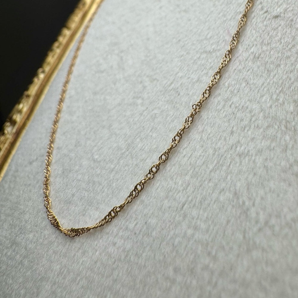 18k Solid Gold Necklace