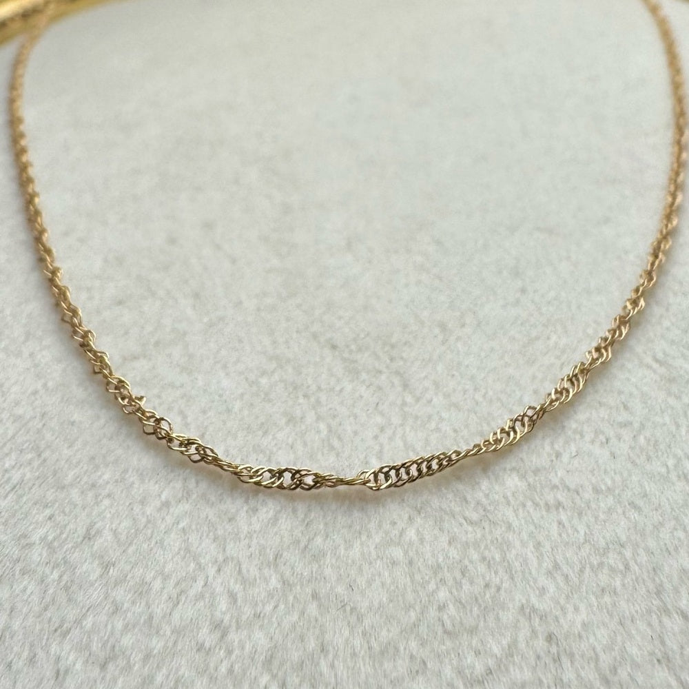 18k Solid Gold Necklace