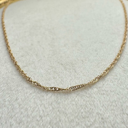 18k Solid Gold Necklace