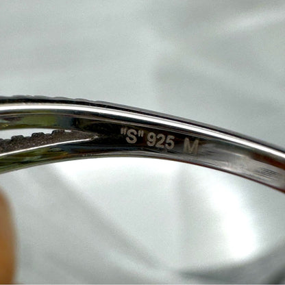 1.4 CT Moissanite Diamond Double Band Ring s925