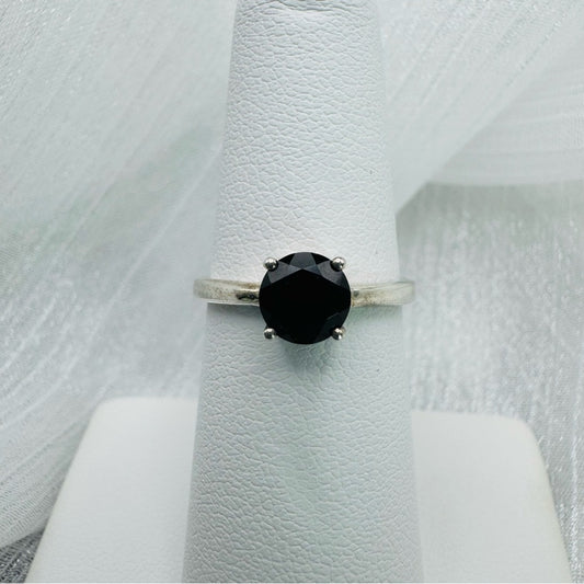 Black Spinel S925 Ring