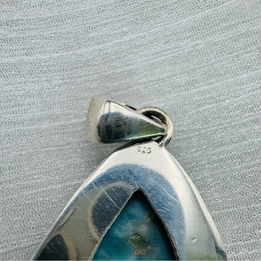 S925 Larimar Pendant