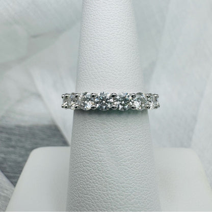 6.0 CT Moissanite Diamond Full Eternity Band
