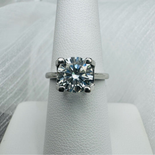 2.0 CT Moissanite Diamond Floating Solitare