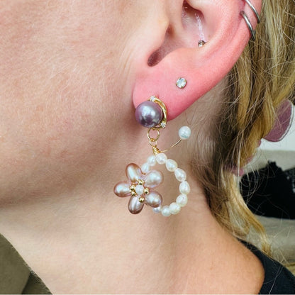 Freshwater Pearl Handmade Earrings