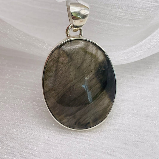 Purple Labradorite S925 Pendant