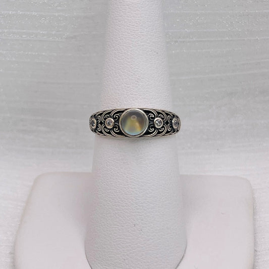 Madagascar Moonstone Cabachon Ring