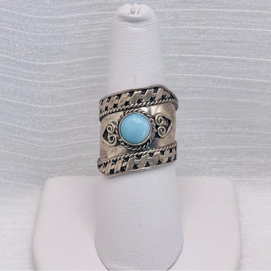 Larimar Handmade s925 Ring