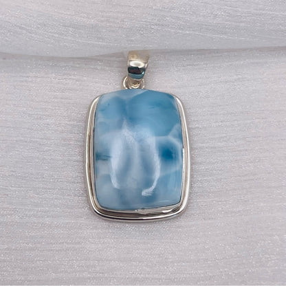 LM6 Larimar Square S925 Pendant