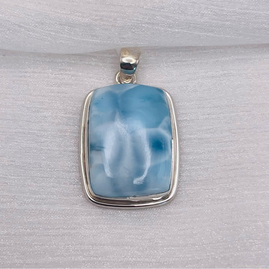 LM6 Larimar Square S925 Pendant