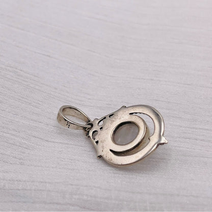 Rainbow Moonstone S925 Pendant