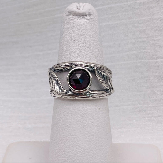 Handmade Garnet s925 Ring
