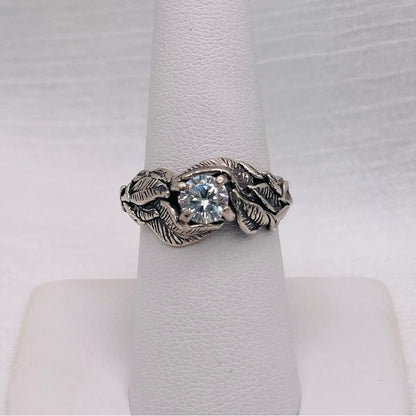 Handmade Leaf 🍃 S925 Ring