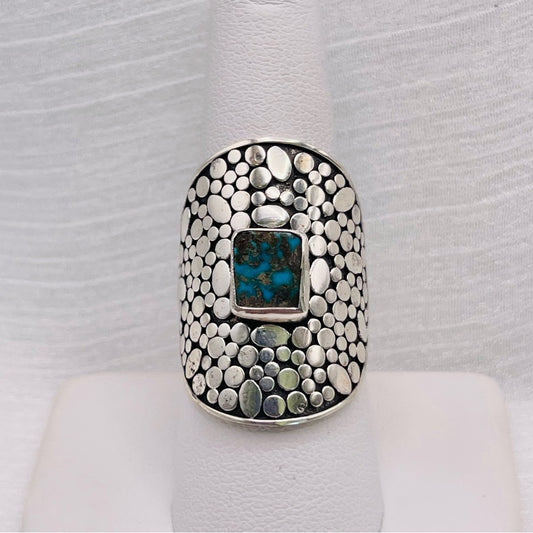 Handmade Persian Turquoise S925 Ring