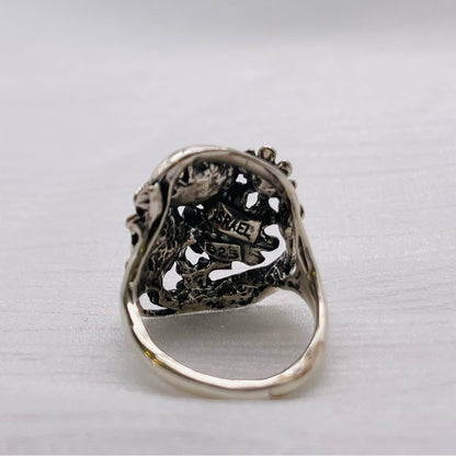 Handmade Floral Freshwater Pearl s925 Ring