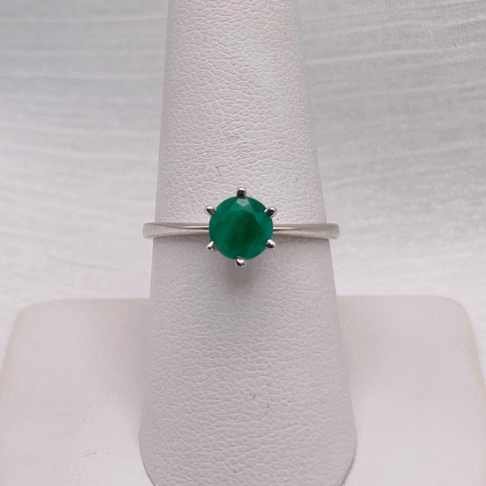 Emerald S925 Ring