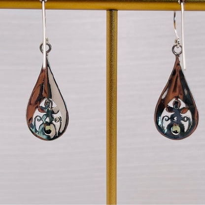 Peridot Handmade S925 Earrings