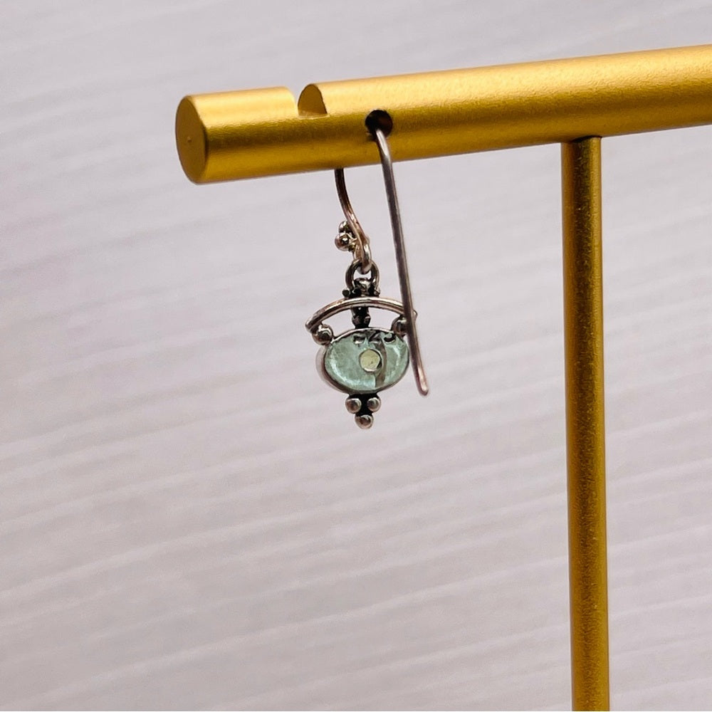 Peridot S925 Dangle Earrings