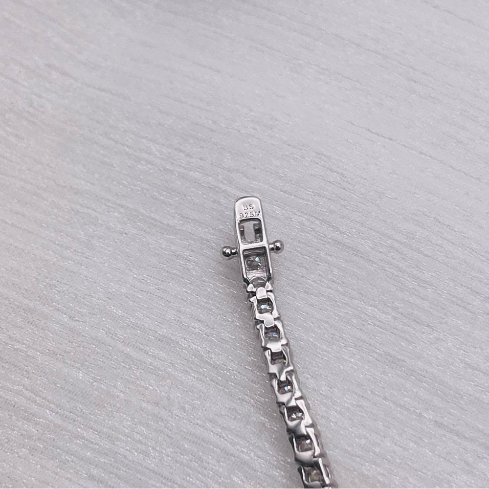 0.25 CT*64 Moissanite Diamond Tennis Bracelet