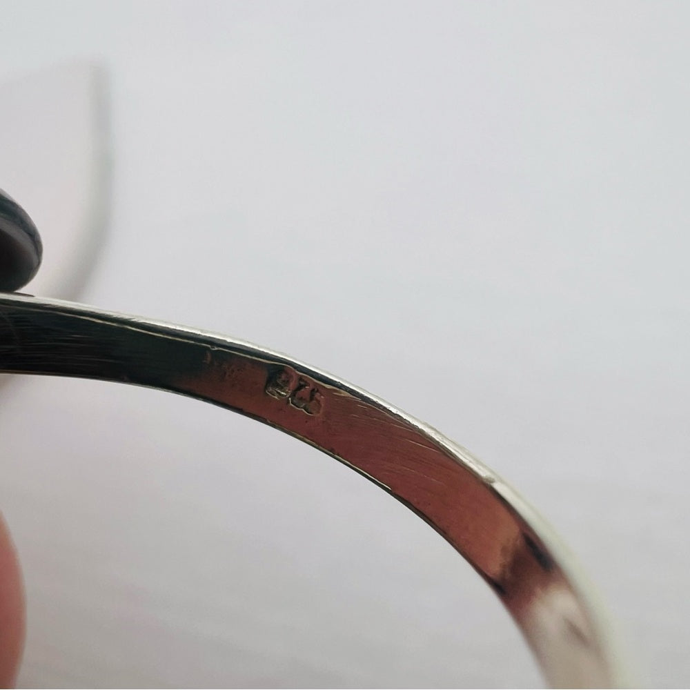 Onyx Shell S925 Ring