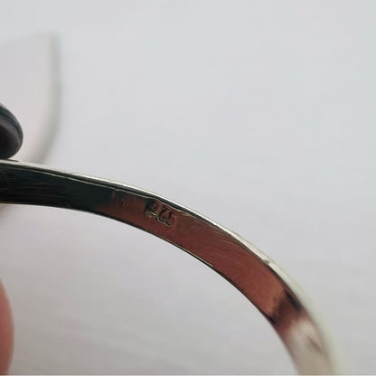 Onyx Shell S925 Ring