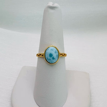L3 Larimar AAA S925 Ring
