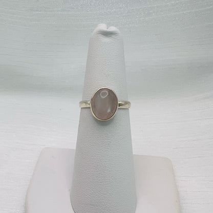 Rose Quartz S925 Ring