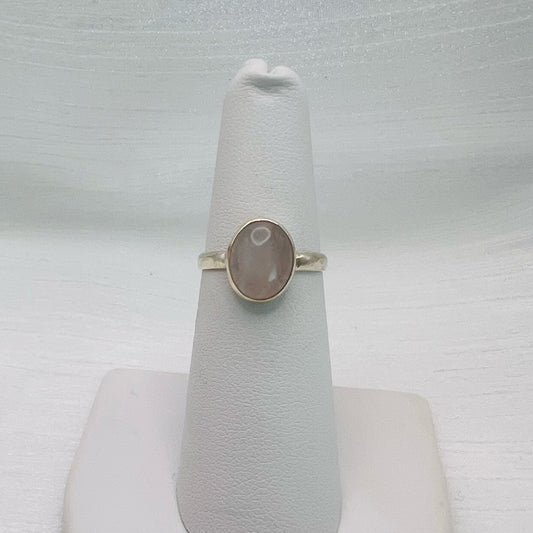 Rose Quartz S925 Ring