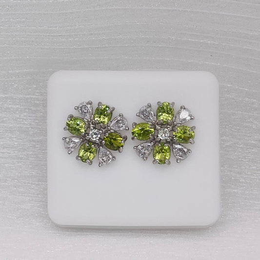 Peridot S925 Earrings