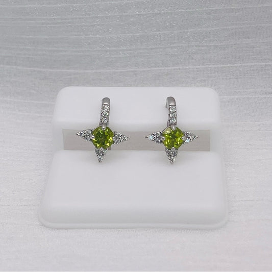 Peridot S925 Earrings