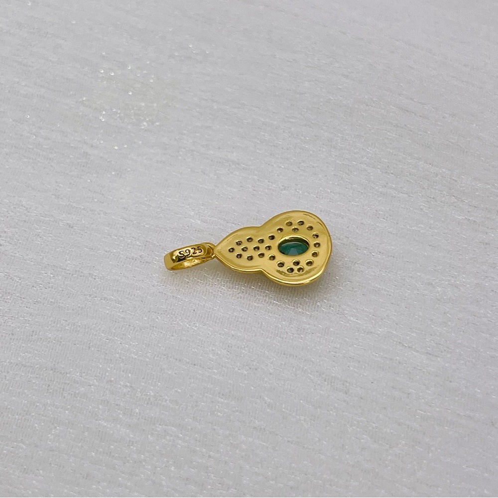 Emerald S925 Pendant