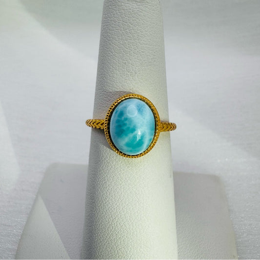 L1A Larimar AAA S925 Ring