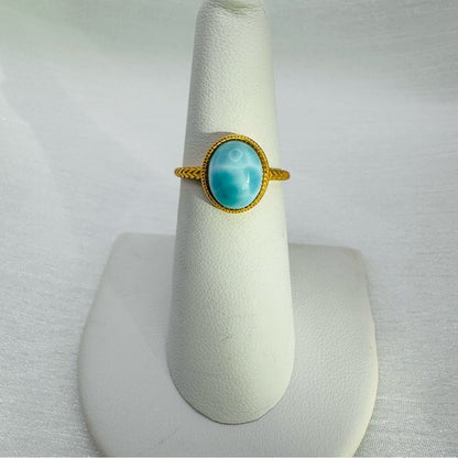 L1B Larimar AAA S925 Ring