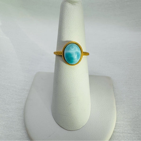L1B Larimar AAA S925 Ring