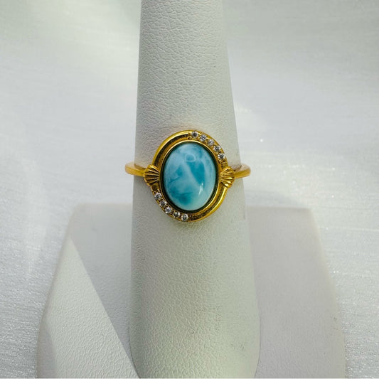 L2A Larimar AAA S925 Ring
