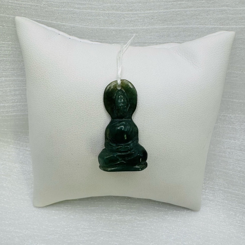 Guatemalan Jade Quan Yin Pendant