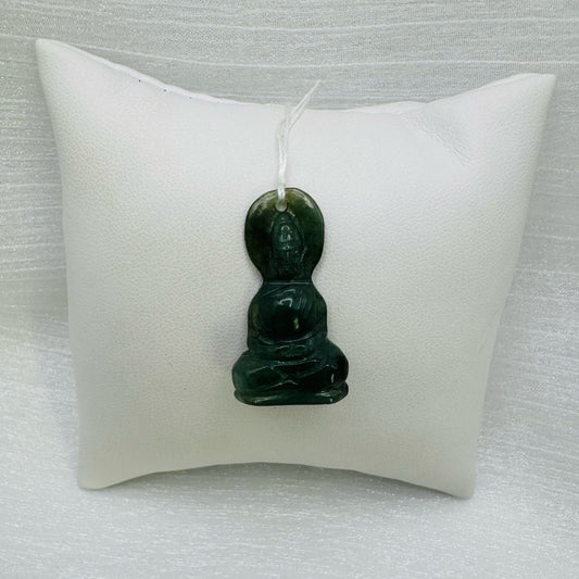 Guatemalan Jade Quan Yin Pendant