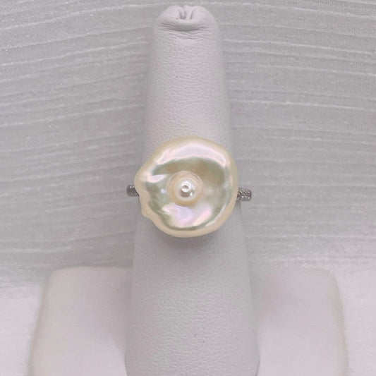 Natural Freshwater Pearl Ring