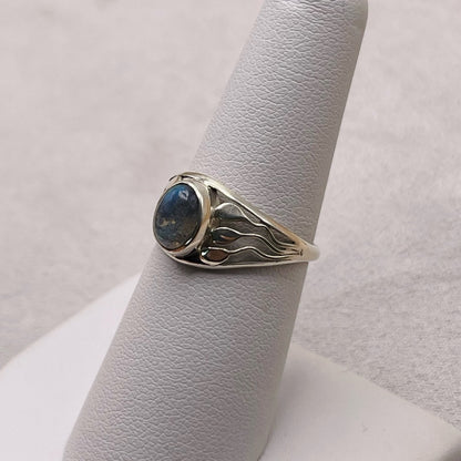 S925 Labradorite Sterling Silver Ring